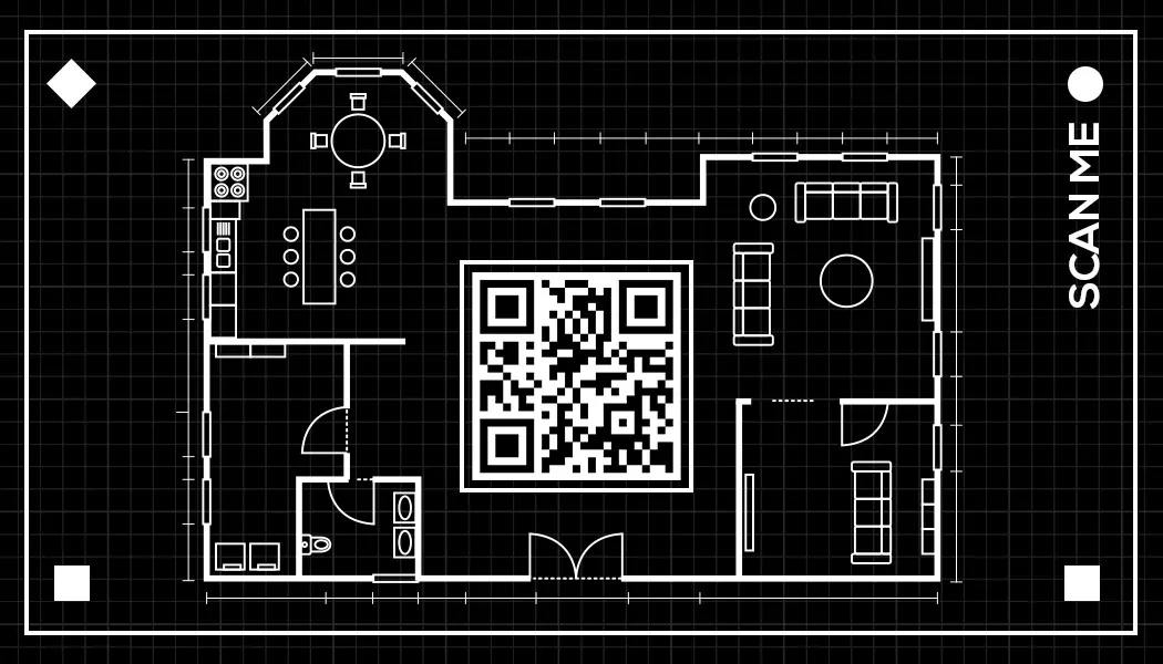 Homevism Augmented Reality Mobile App QR Code